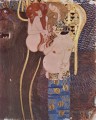 Der Beethovenfries Wandgemaldeim Sezessionshaus à Wienheuteosterr 2 symbolisme Gustav Klimt